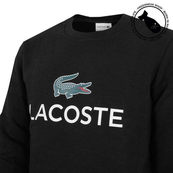 Felpa Uomo-Lacoste-Classic-Logo-Girocollo