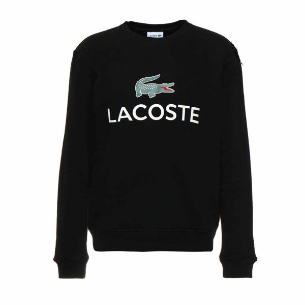 Felpa Uomo-Lacoste-Classic-Logo-Girocollo